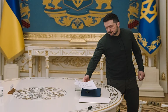 Zelenskiy Says He Would Be Ready To Quit For Sake Of Ukraine Peace Bloomberg News NDTV Profit