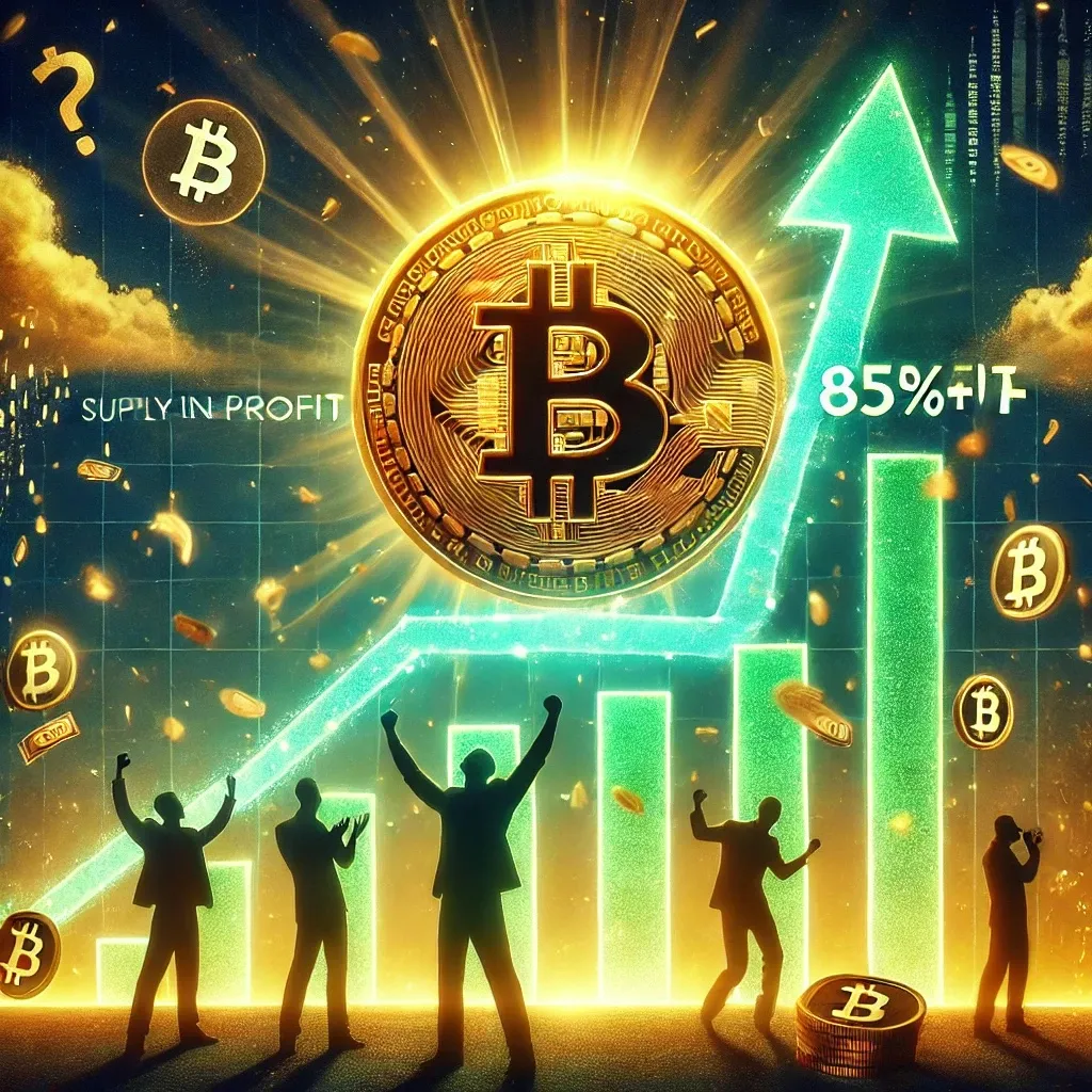 Bitcoin Supply in Profit Rises Above 85%— Is Euphoria Setting In? Samuel Edyme NewsBTC