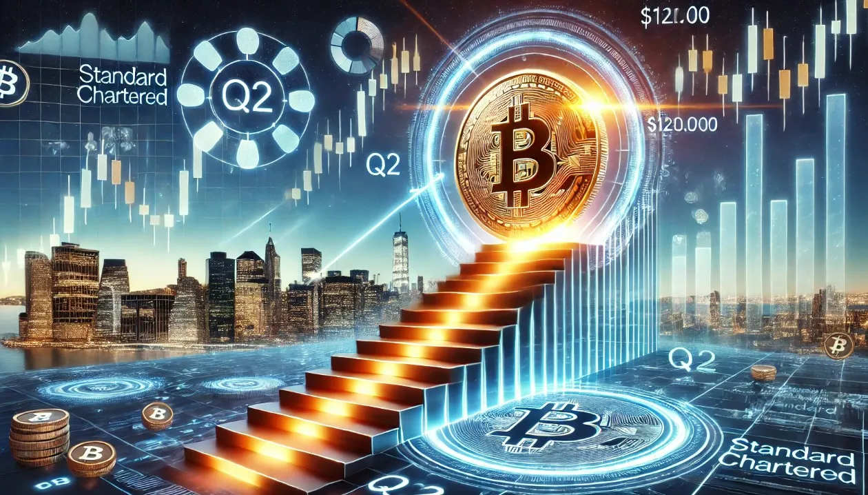 Technical Indicators Suggest Bitcoin May Reach $120,000 In Q2, Says Standard Chartered Ronaldo Marquez NewsBTC