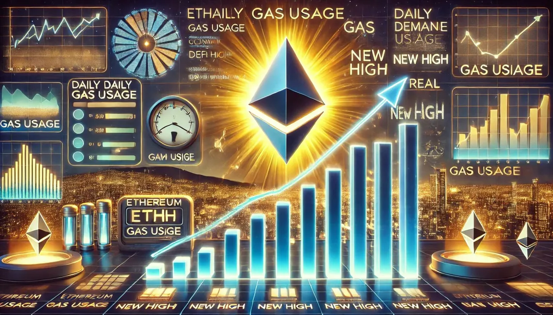 Ethereum Daily Gas Usage Hits New Highs – Real Demand Powers ETH Growth Sebastian Villafuerte NewsBTC