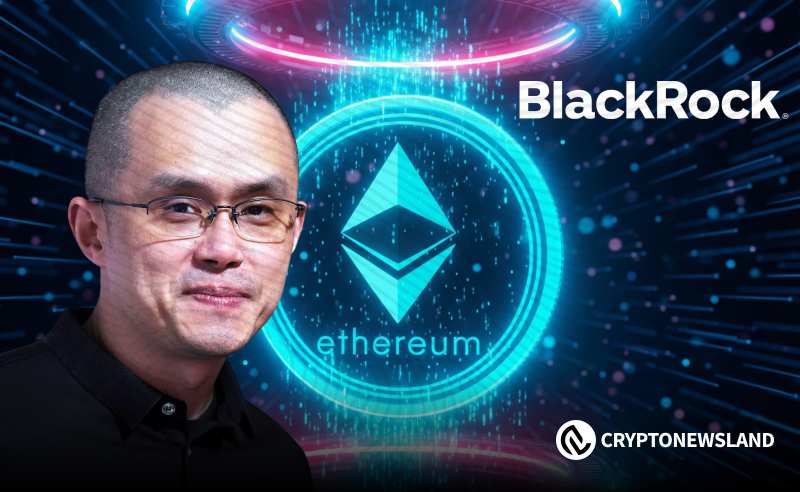 BlackRock Withdraws $27.2 Million ETH From Binance as Binance Founder CZ Shares Golden Advice Nicole D’souza Cryptonewsland – Your Daily Crypto News