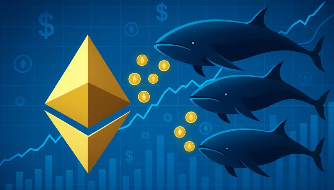 Ethereum Whales Accumulate Over $4.1B In ETH In Two Weeks – Details Sebastian Villafuerte NewsBTC